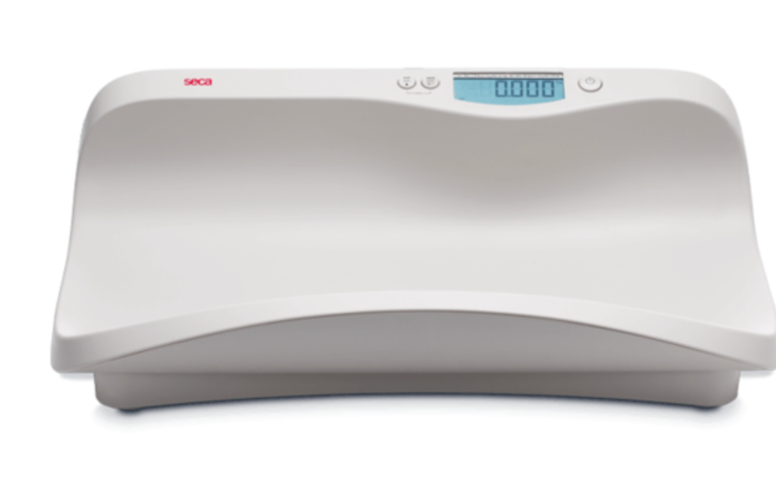 seca 374 Baby scale with extra large weighing tray