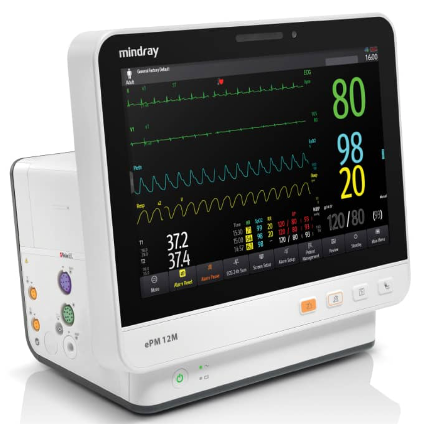 Monitor de paciente de Mindray EPM 12M