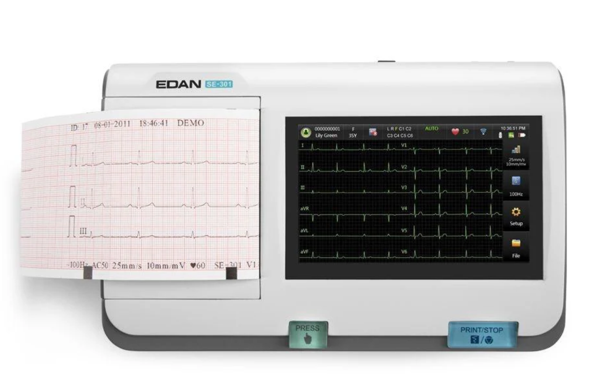 Edan SE-301 3-channel ECG